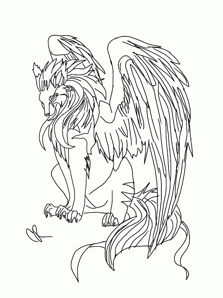 Free wolves with wings coloring pages download free wolves with wings coloring pages png images free cliparts on clipart library