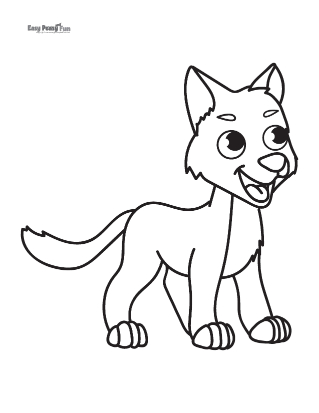 Wolf coloring pages â printable sheets