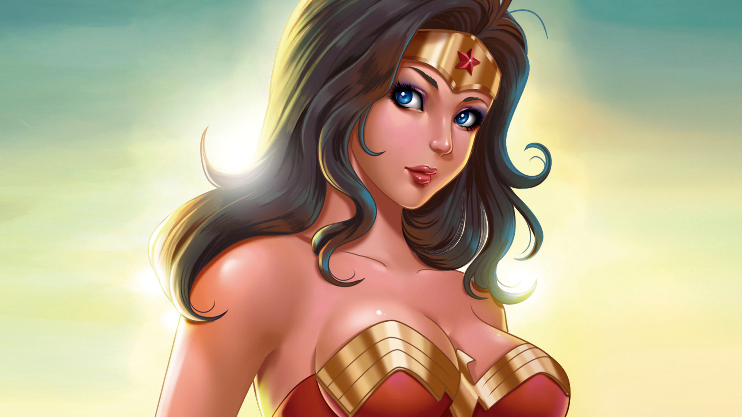 Cute art wonder woman hd superheroes k wallpapers images backgrounds photos and pictures