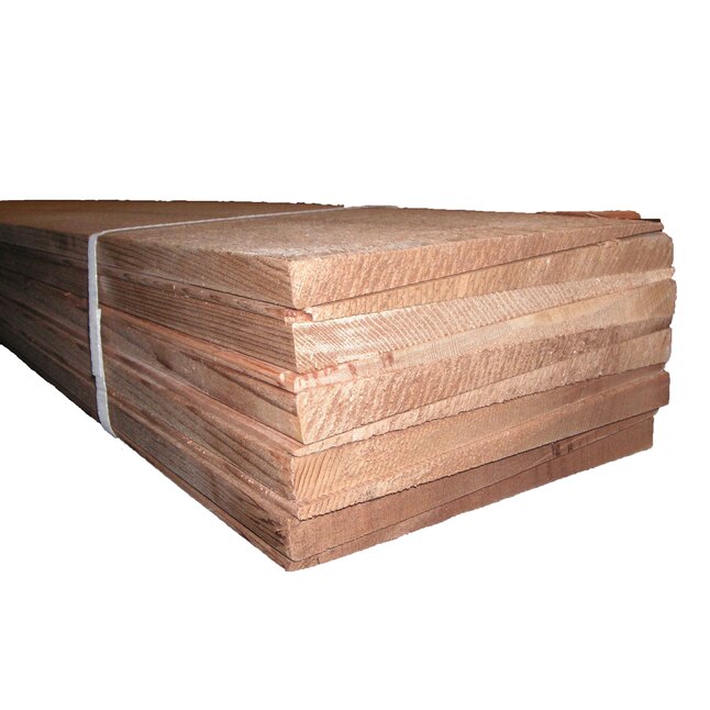 Natural wood grain western red cedar untreated wood siding panel