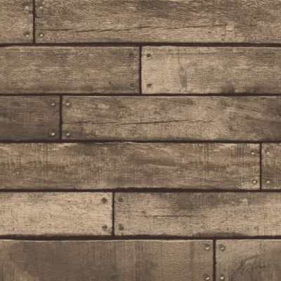 Buy rustic brown wooden plank effect wallpaper