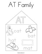 At words coloring pages