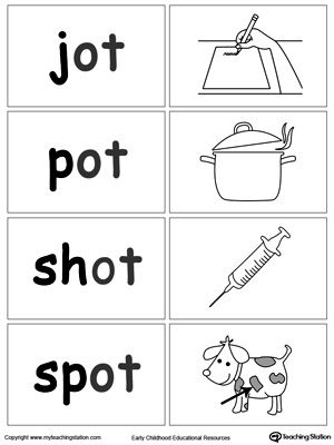 Ot word family workbook phonics words word families sight words kindergarten