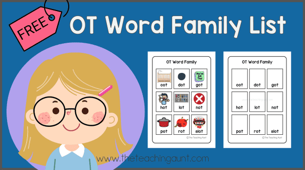 Ot word family list