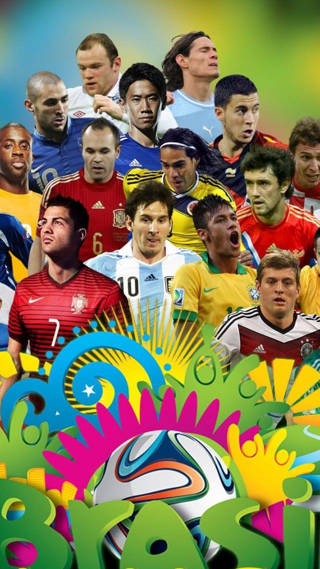 Brazil world cup football stars iphone s wallpaper world cup soccer world soccer quotes