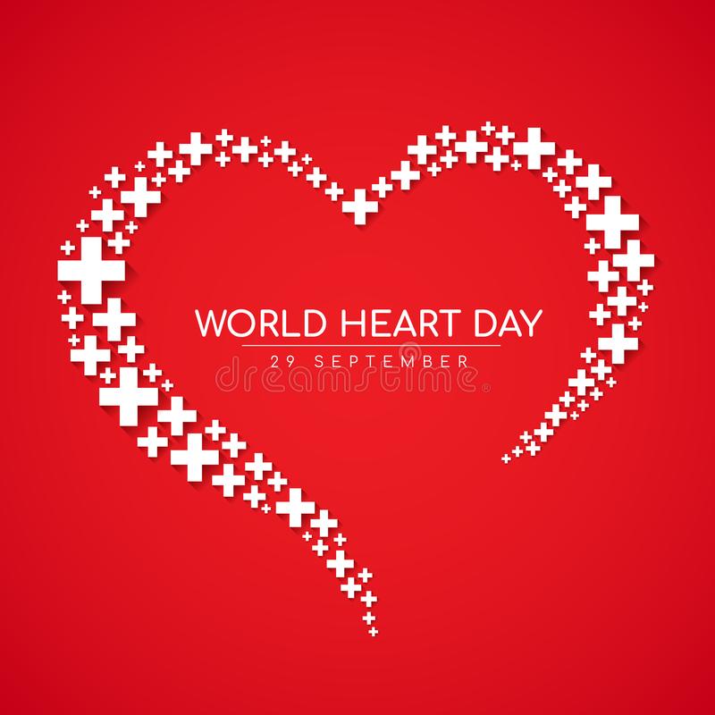 World heart day banner