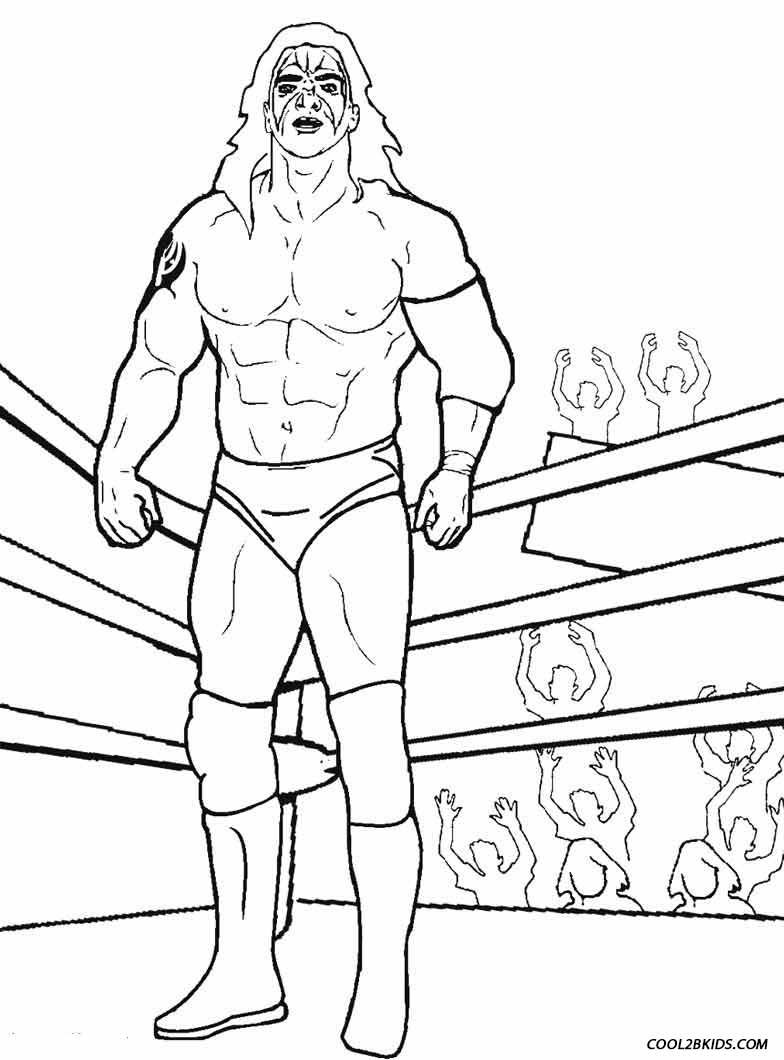 Printable wrestling coloring pages for kids coolbkids sports coloring pages wwe coloring pages coloring pages inspirational