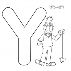 Top free printable letter y coloring pages online