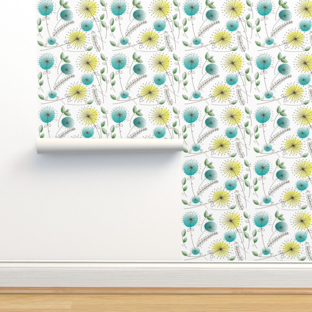 Floral wallpaper dandelion by hottees bgyahoo flower