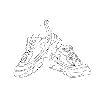 Page shoe coloring page all ages images