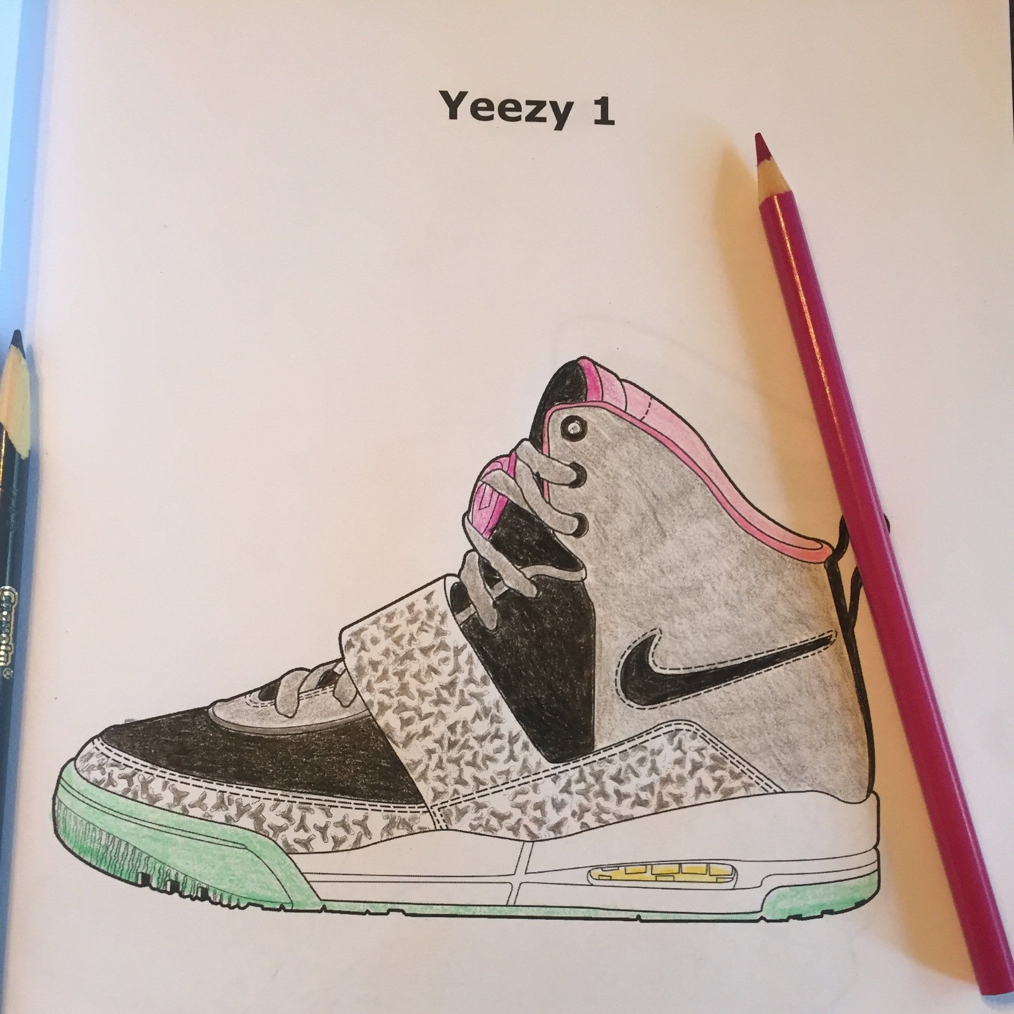 Sneakerhead coloring book â