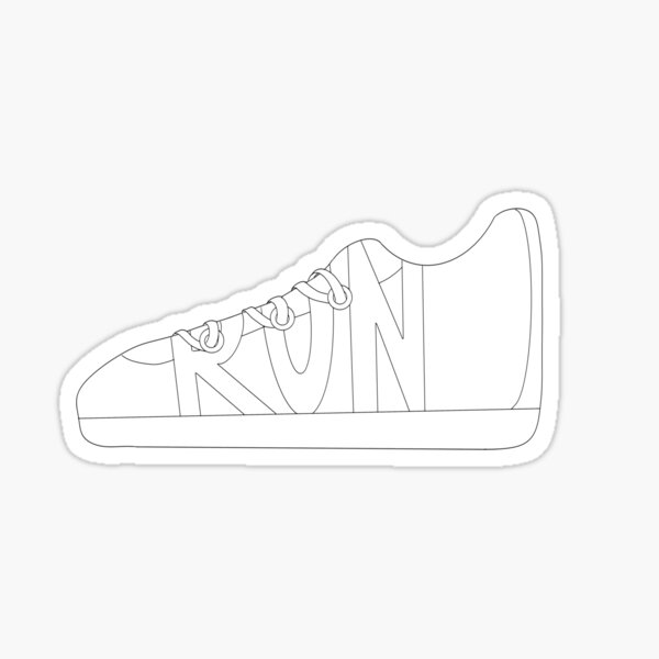 Track shoe stickers for sale