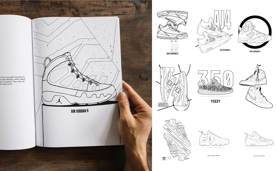 The sneaker freaks coloring book a tribute to the best of the best vol color your way through iconic sneakers sneaker lovers coloring book for adults and kids colorado