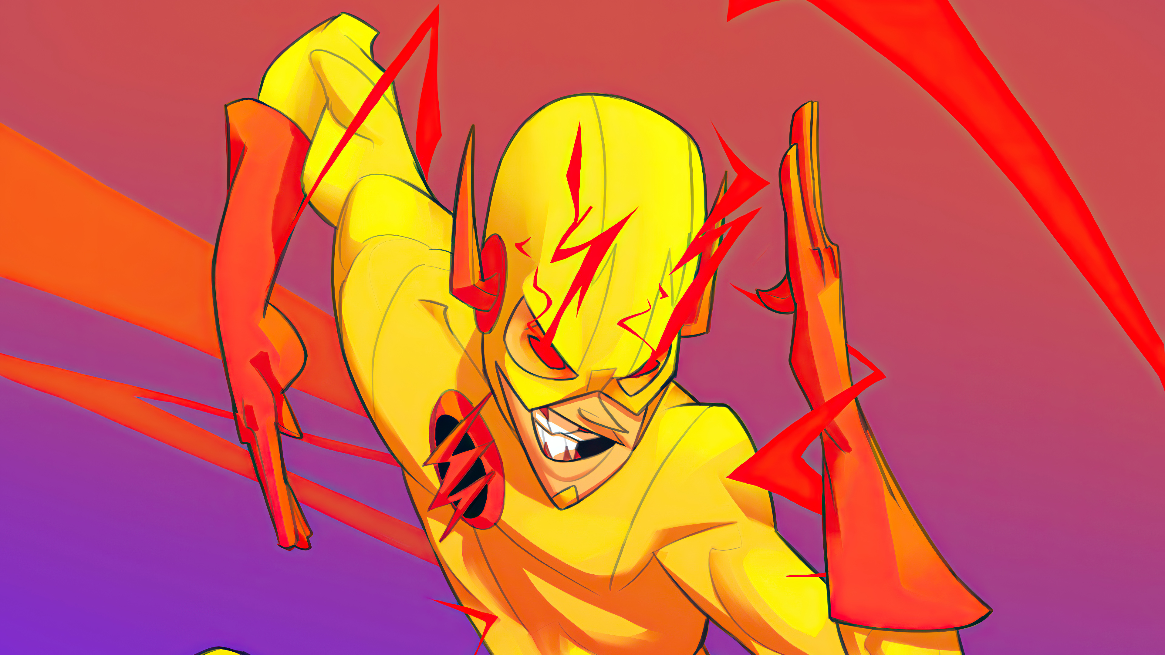 Reverse flash art k hd superheroes k wallpapers images backgrounds photos and pictures
