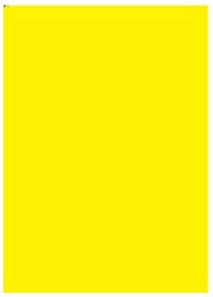 Sharma busessâ a yellow color sheet for art and craft set of sheets gsm office products