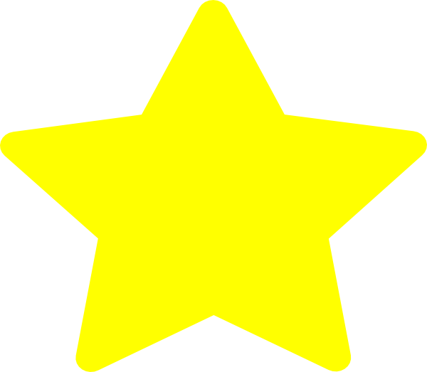 Yellow star clip art star template printable star template star clipart