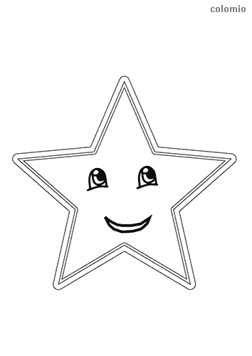 Stars coloring pages free printable star coloring sheets