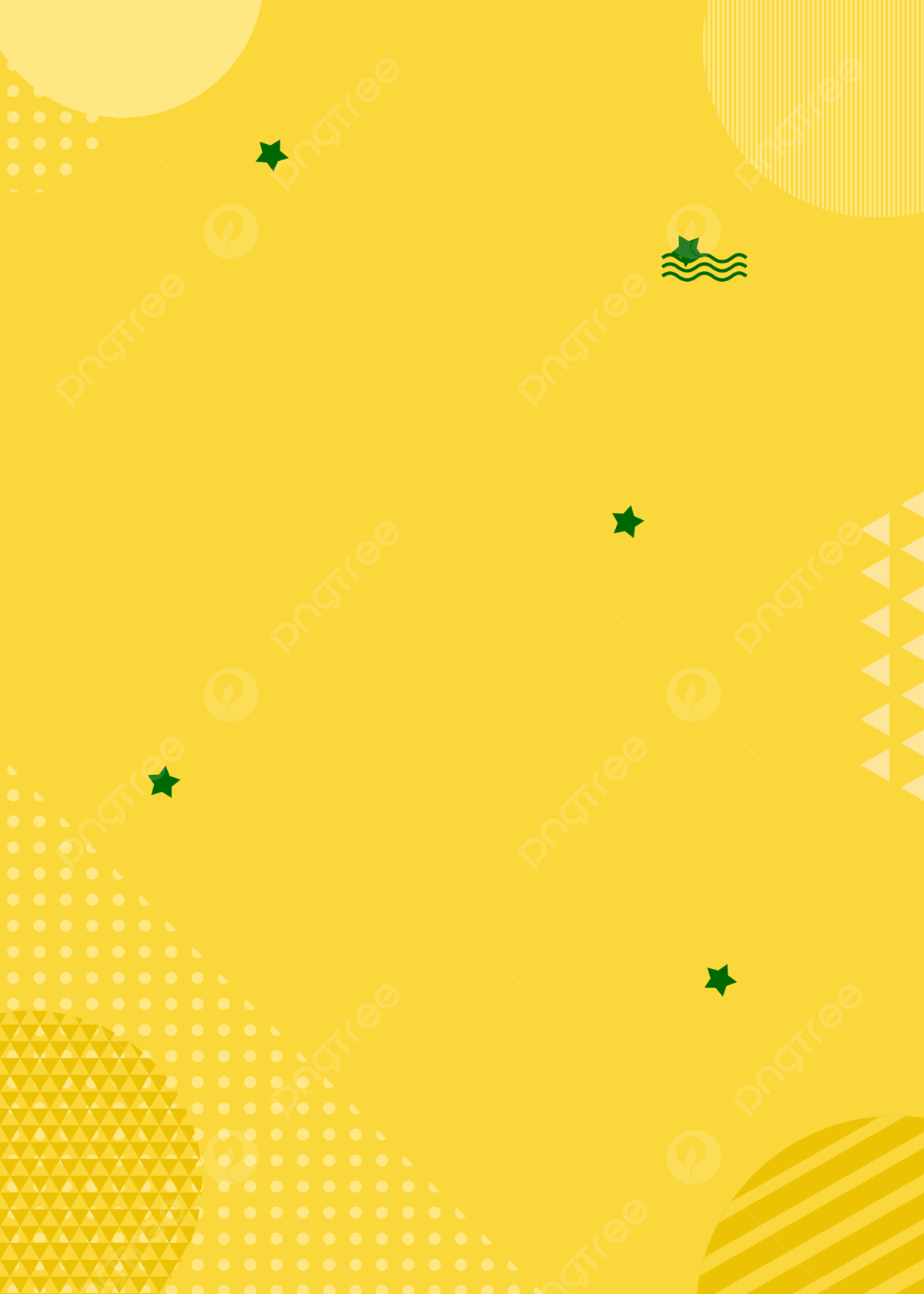 Simple background of yellow stars wallpaper image for free download