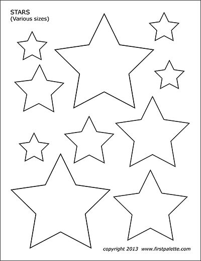 Stars free printable templates coloring pages free printable crafts templates printable free star template printable