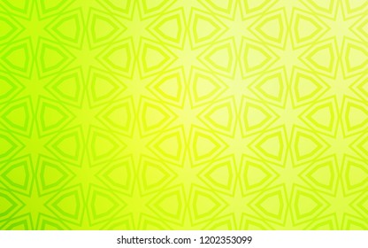Light yellow vector background colored stars stock vector royalty free