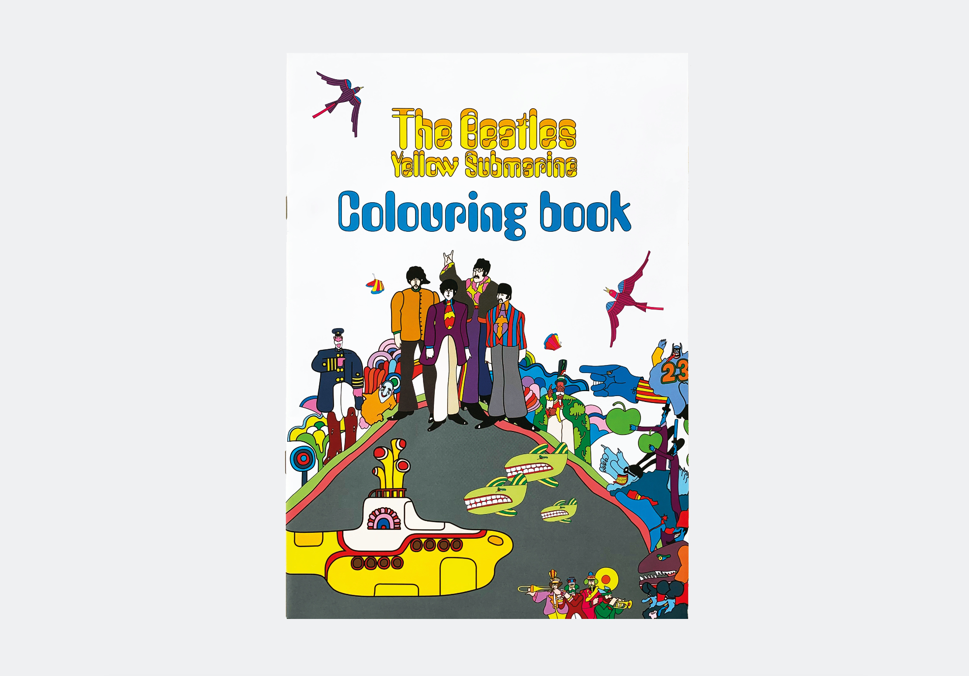 Yellow submarine colouring book â anorak magazine