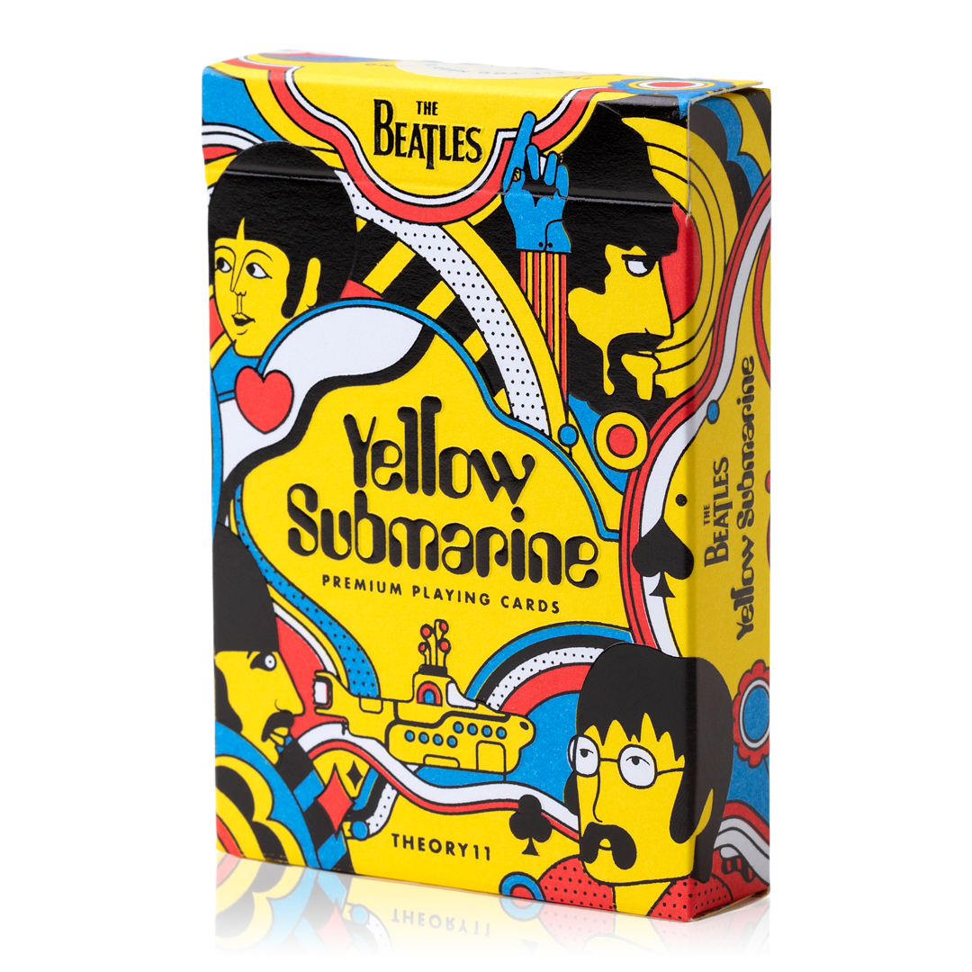 Yellow submarine playing cards by theory