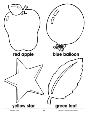 What color is it printable coloring pages