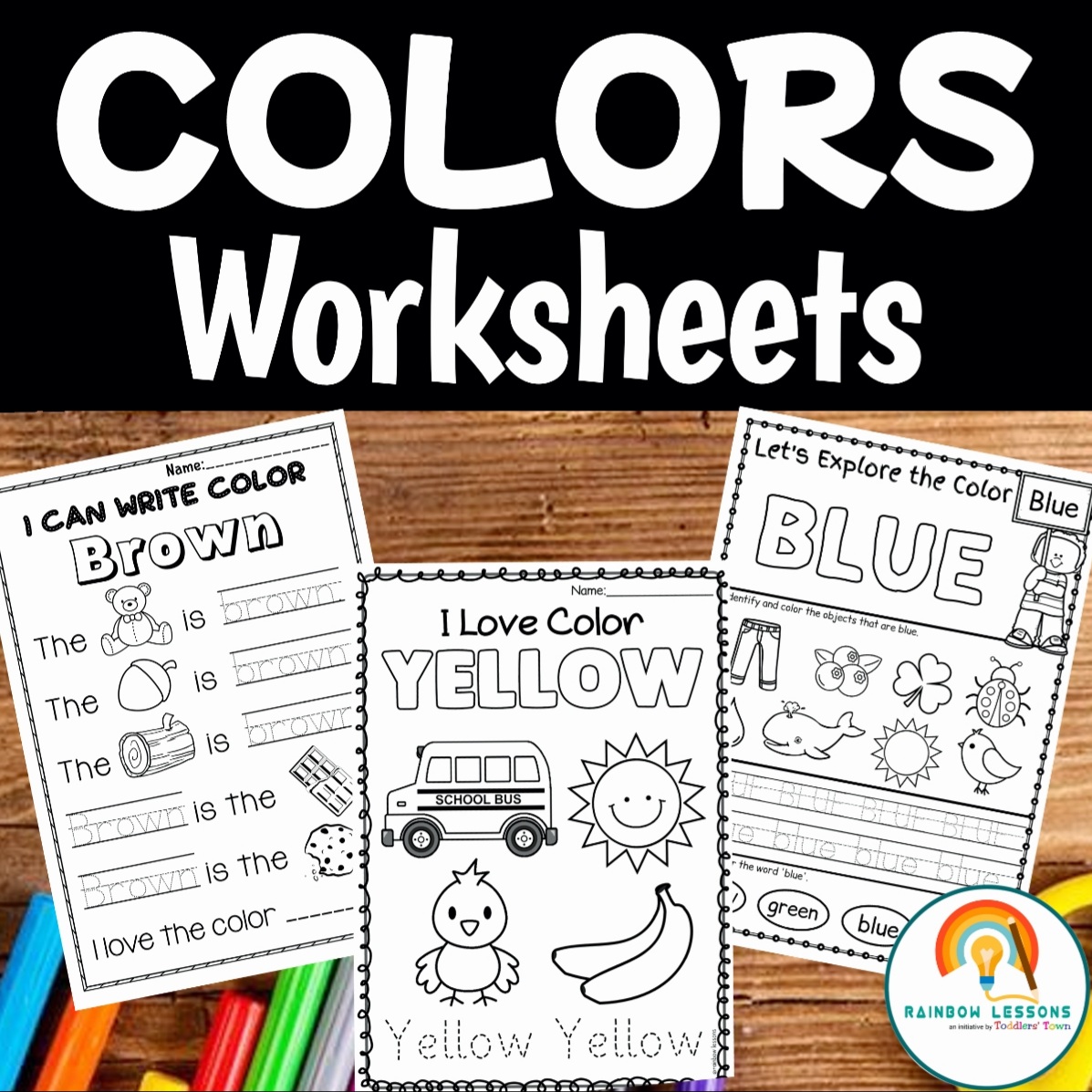 Learning color words worksheets coloring pages coloring sheets colors made by teachers