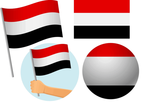 Yemen flag icon png images vectors free download