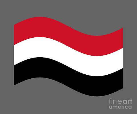 Yemen flag art for sale