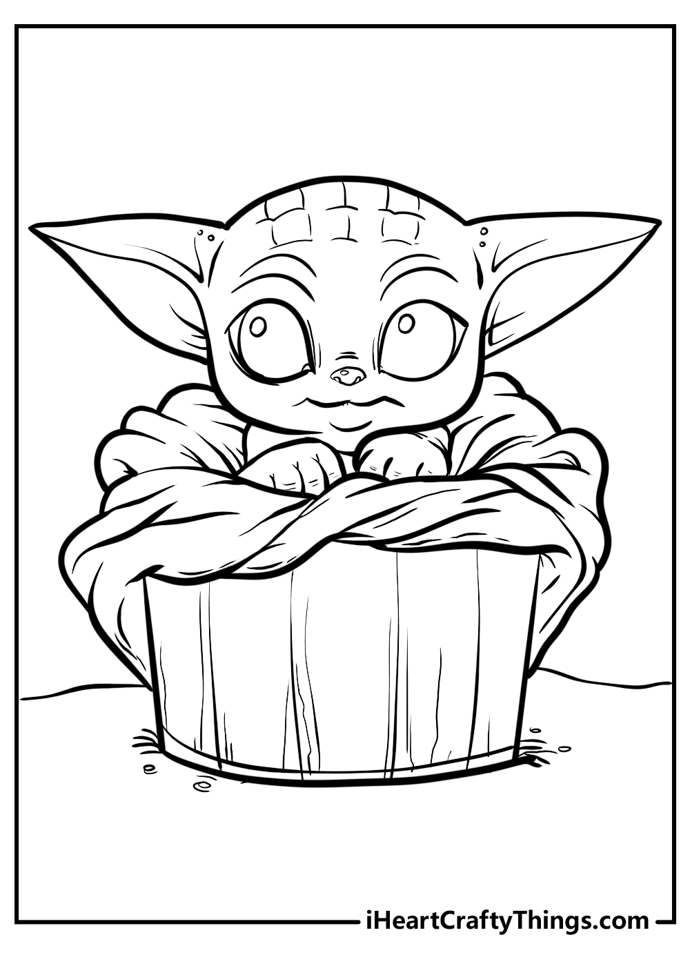 Printable baby yoda coloring pages updated