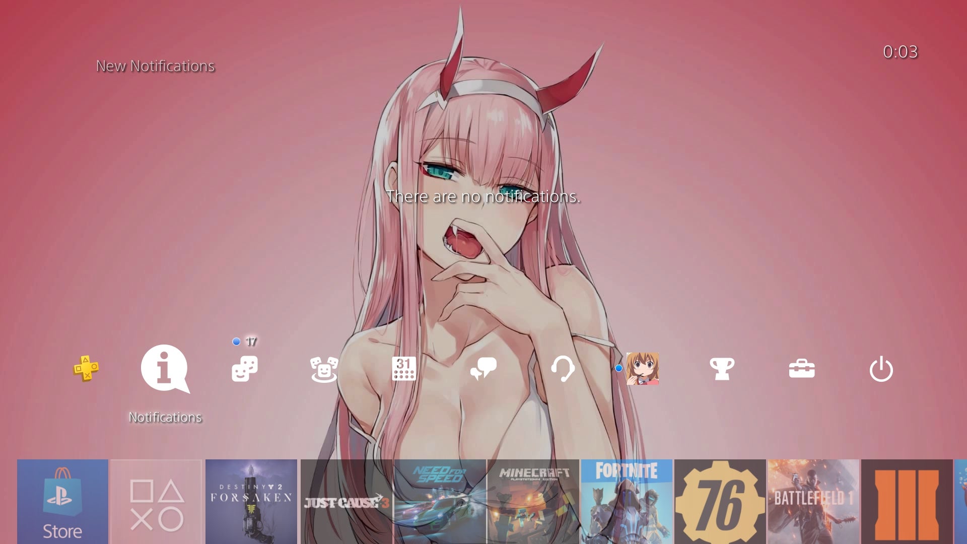 Best girl for my ps wallpaper rzerotwo