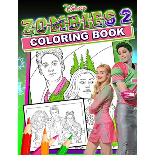 Zombies coloring book gret gifts for ll lovers kuwit