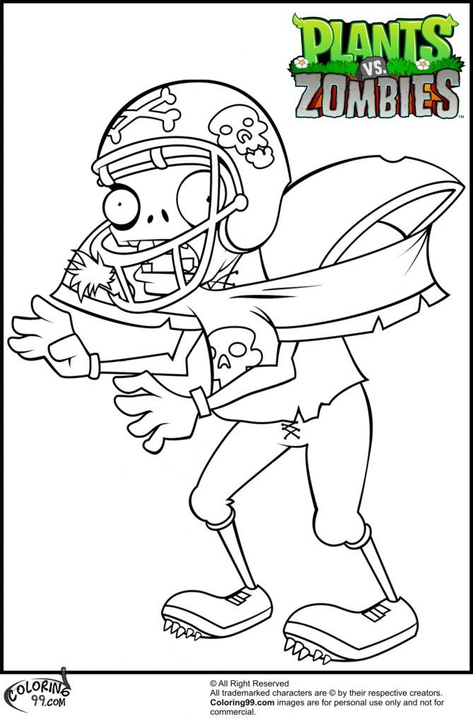 Printable coloring pages plants vs zombies coloring pages coloring books