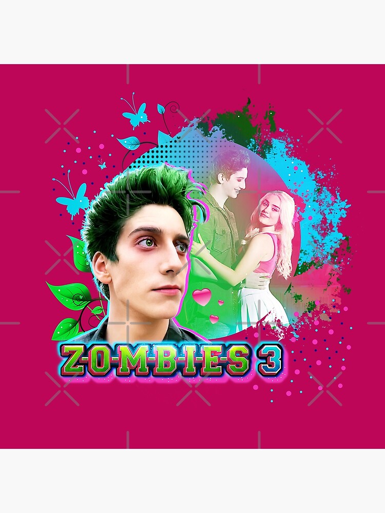 Zombies zed and addison poster for sale by magical forest