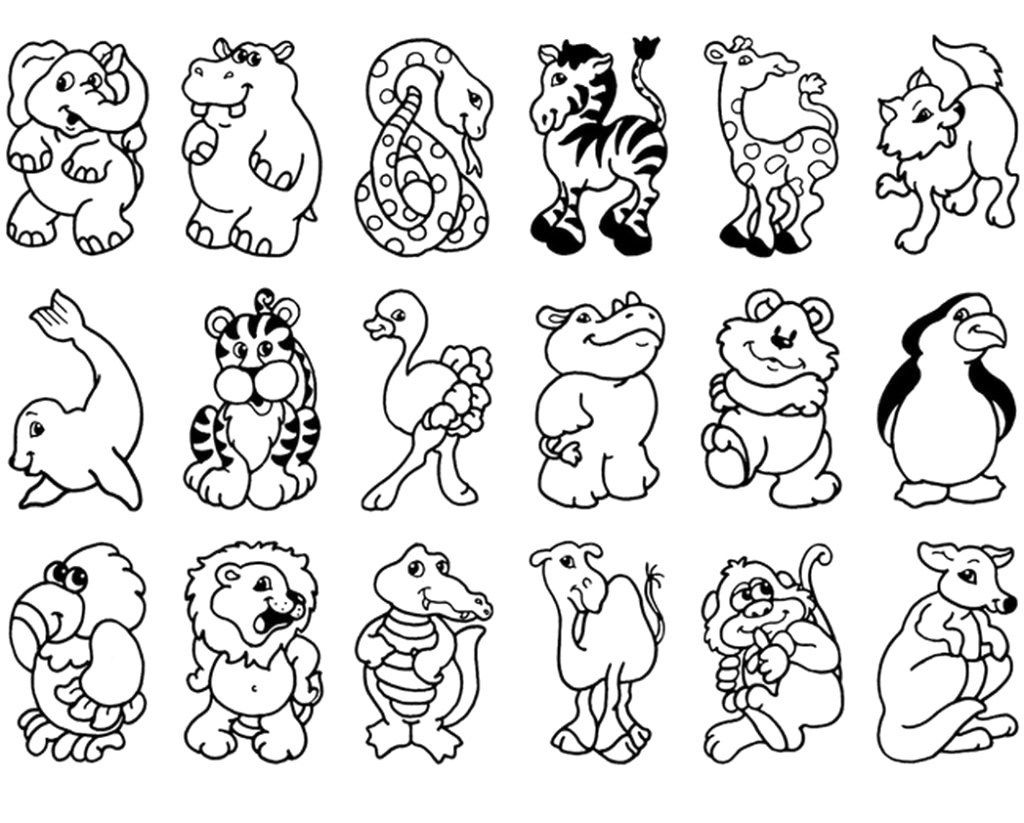 Zoo animals coloring pages amazing zoo animals coloring page animal pages pdf epartners me