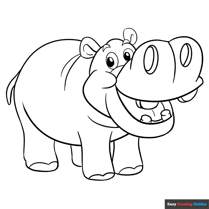 Free printable zoo animals coloring pages for kids