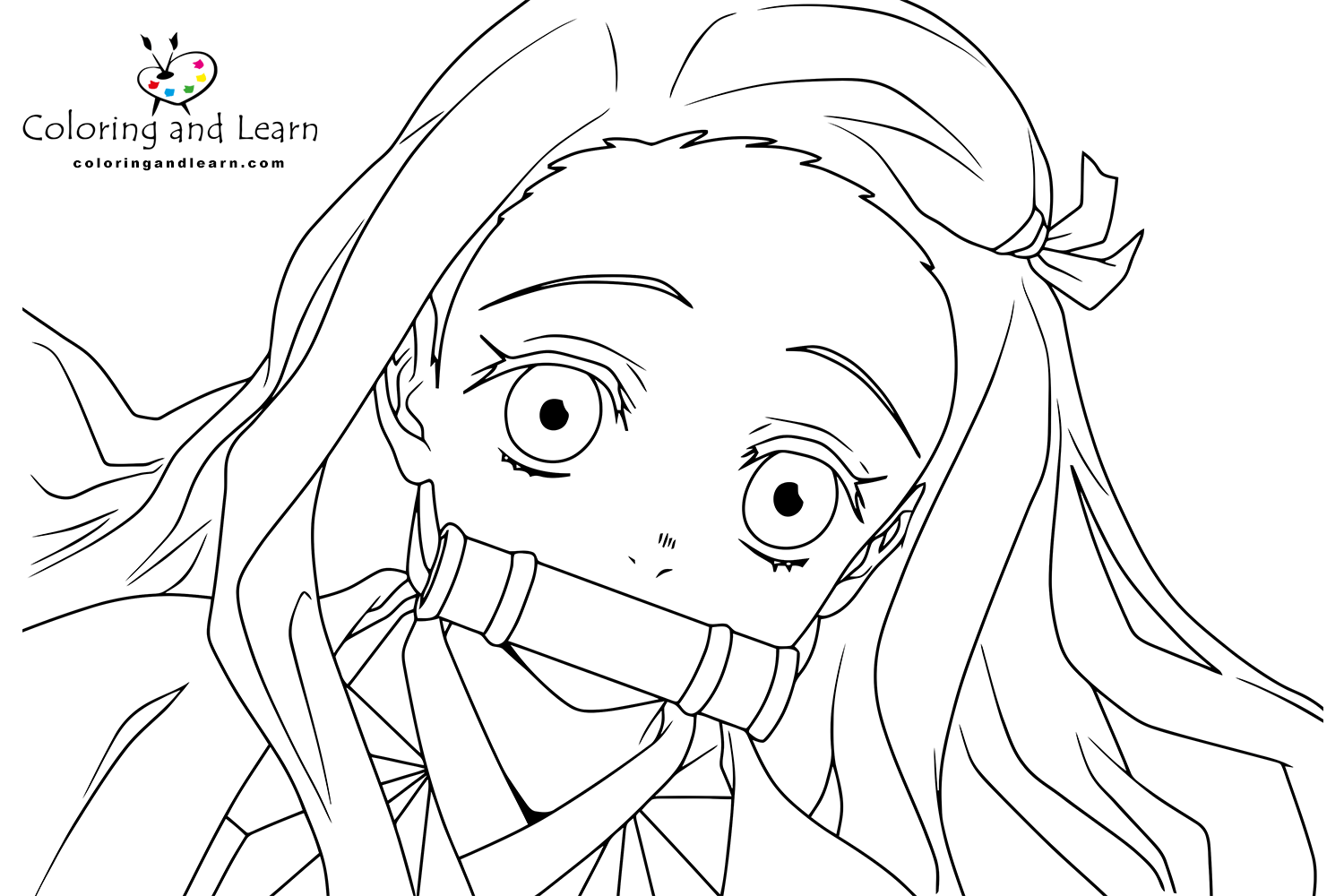 Nezuko coloring pages