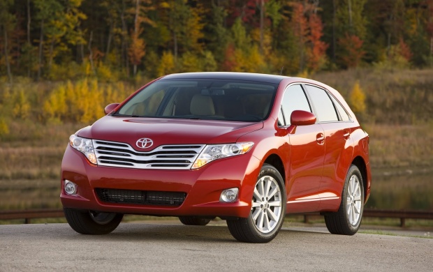 2008 Toyota Venza Red