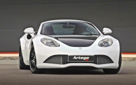 2011 Artega GT White Front Angle
