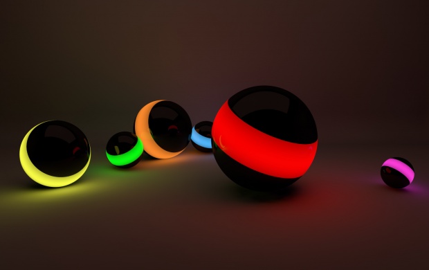 3D Colored Balls (click to view)