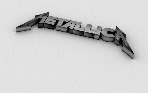 3D Metallica Logo (click to view)