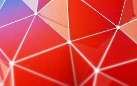 Abstract Triangles Colors