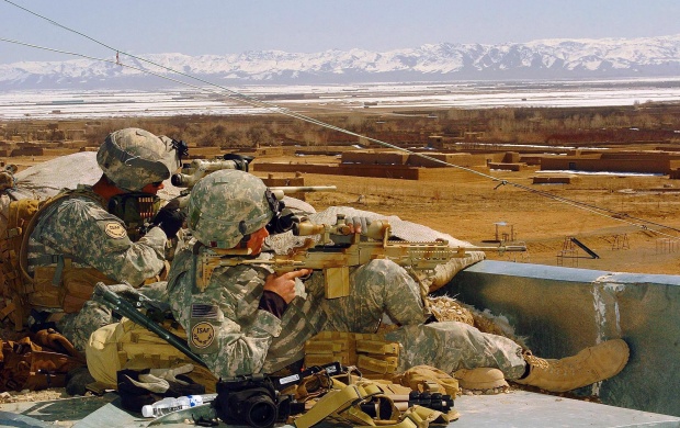 Airborne Snipers In Afghanistan (click to view)