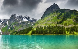 Altai Mountain Lake