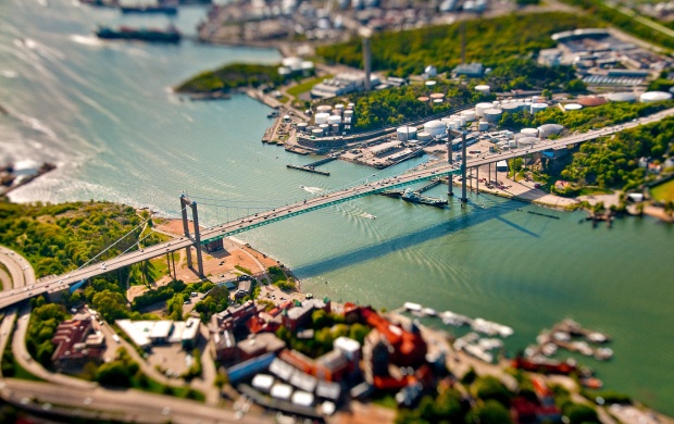 Alvsborg Bridge Aerial