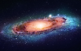 Andromeda Galaxy Space