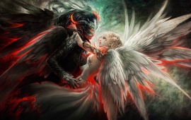 Angel And Demon Love