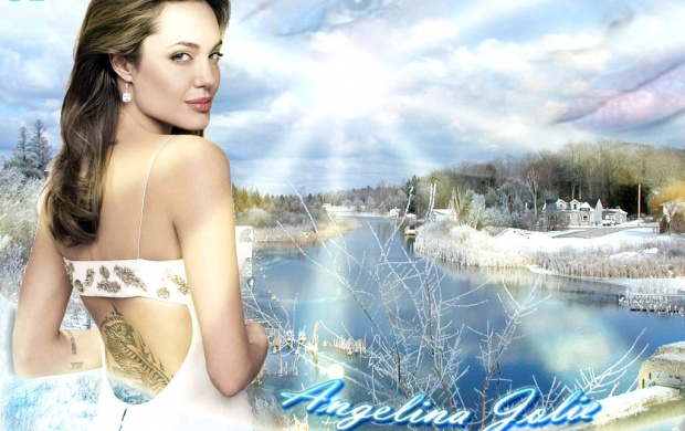 Angelina Jolie - Rear Look