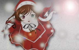 Anime Santa Girl